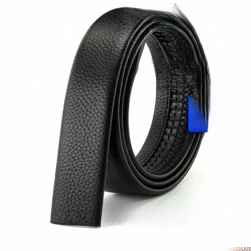 Ремень из натуральной кожи для мужчин и женщин с автоматической пряжкой 3 5 см