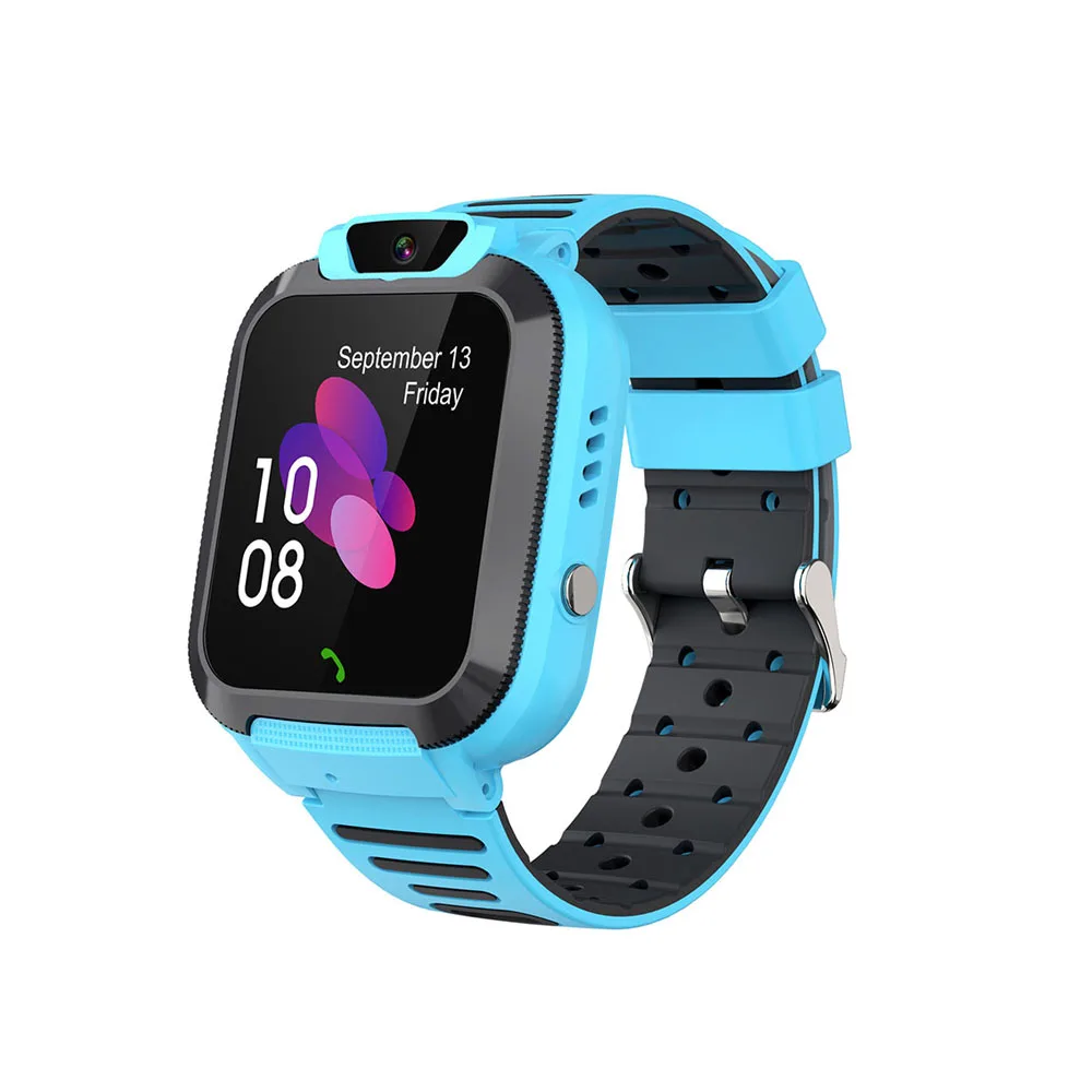 2G Kids Smart Watch SOS Call LBS Tracker Location Sim Card Kid Watch Camera Voice Chat IP68 Waterproof Smartwatch For Children