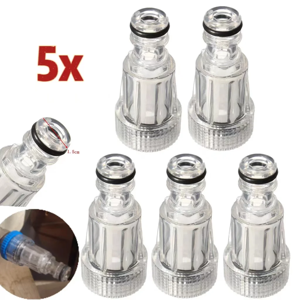 2/5x Thread Faucet Quick Connector Car Washing Machine Water