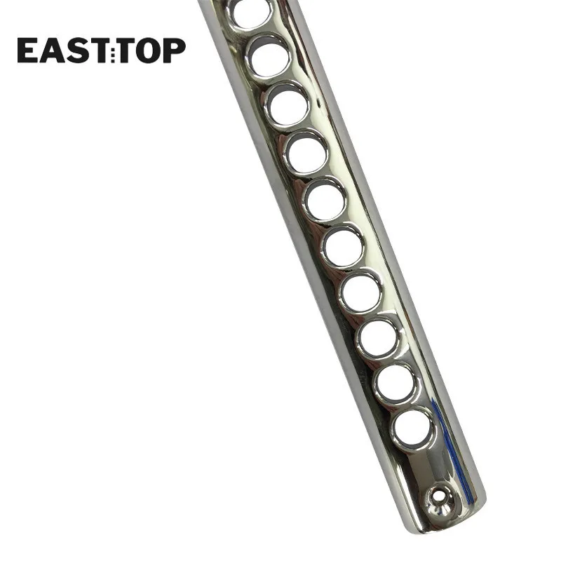 EASTTOP 12 отверстий и 16 Серебряный мундштук хроматической гармоники аксессуары -