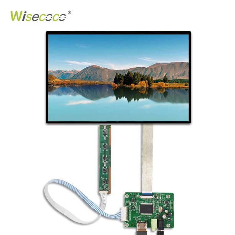 Фото ЖК-дисплей Wisecoco 10,1 дюйма VVX10F011B00, IPS-экран 1920×1200 с 30-контактным разъемом EDP для платы драйвера Raspberry Pi Windows №1