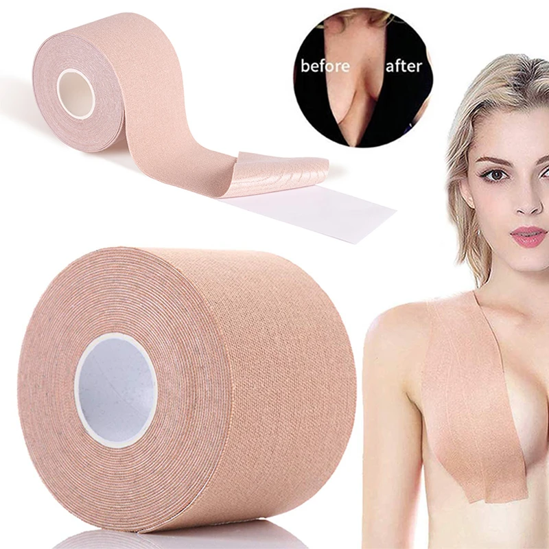 

2022 Invisible Bra Boob Tape Bras Women Strapless Pad Sticky Push Up Bralette Adhesive Nipple Pasties Covers Breast Lift Tape