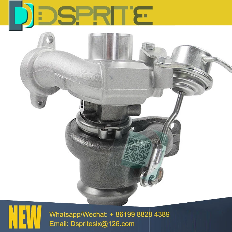 Фото НОВЫЙ турбокомпрессор AP03 для Citroen C3 C4 Ford Peugeot 207 307 Volvo Fiat 1.6 HDI 90 л.с. td02 9662371080 0375K5 49173-07508 №1