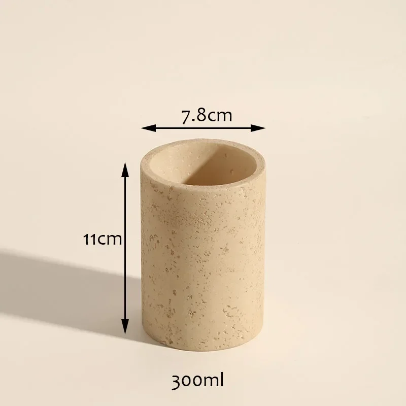 

Набор аксессуаров для ванной из смолы под мрамор