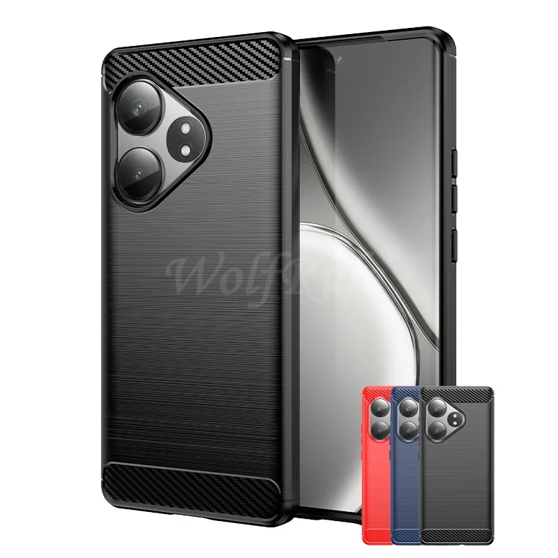 Противоударный силиконовый чехол из ТПУ для Realme GT 6 6T