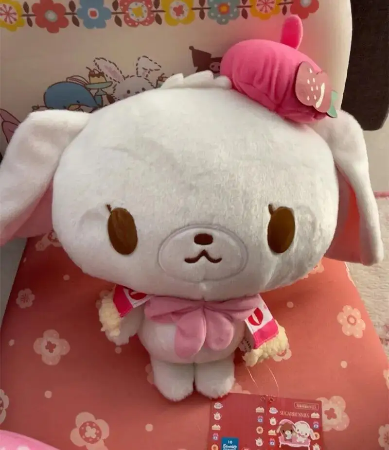 

Sugarbunnies Shirousa Plush Toy Large 30cm Kawaii Bunny Stuffed Animals Cute Anime Plushie Girls Toys