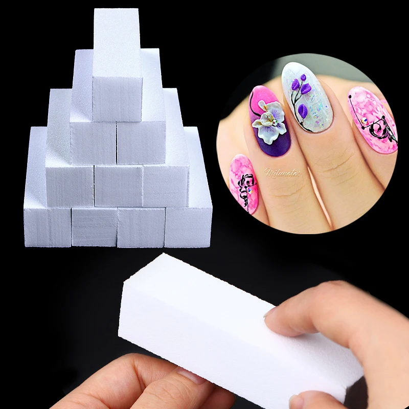 

5/10Pcs Nail File Set For Manicure Nail Buffer Block Sanding Pedicure Buffing Grind Nail Polishing Block Nail Tools