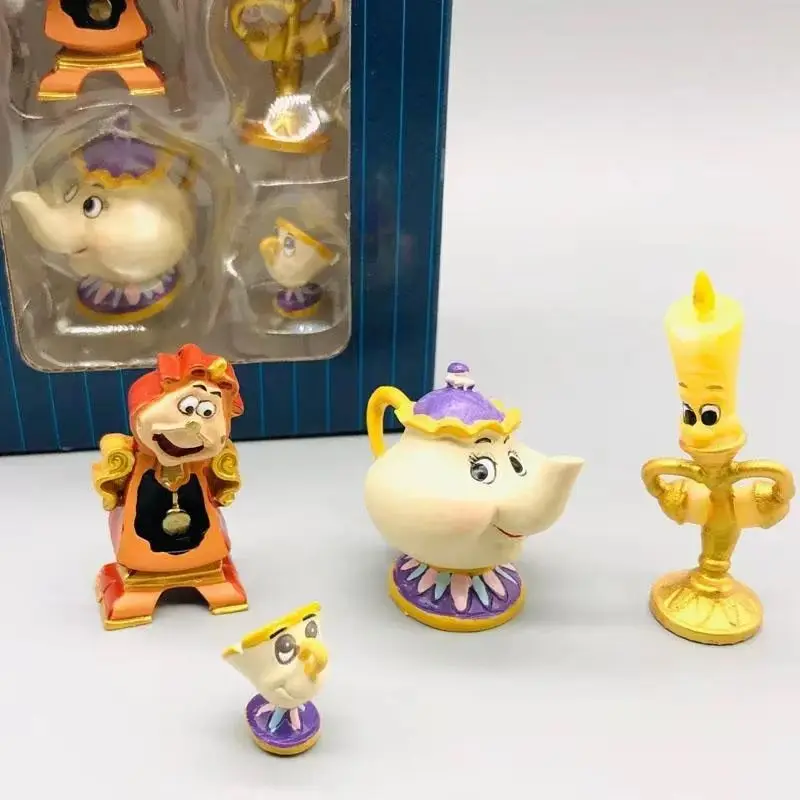 Лидер продаж игрушки Disney Красавица и чудовище аниме Lumiere ночные огни подсвечники