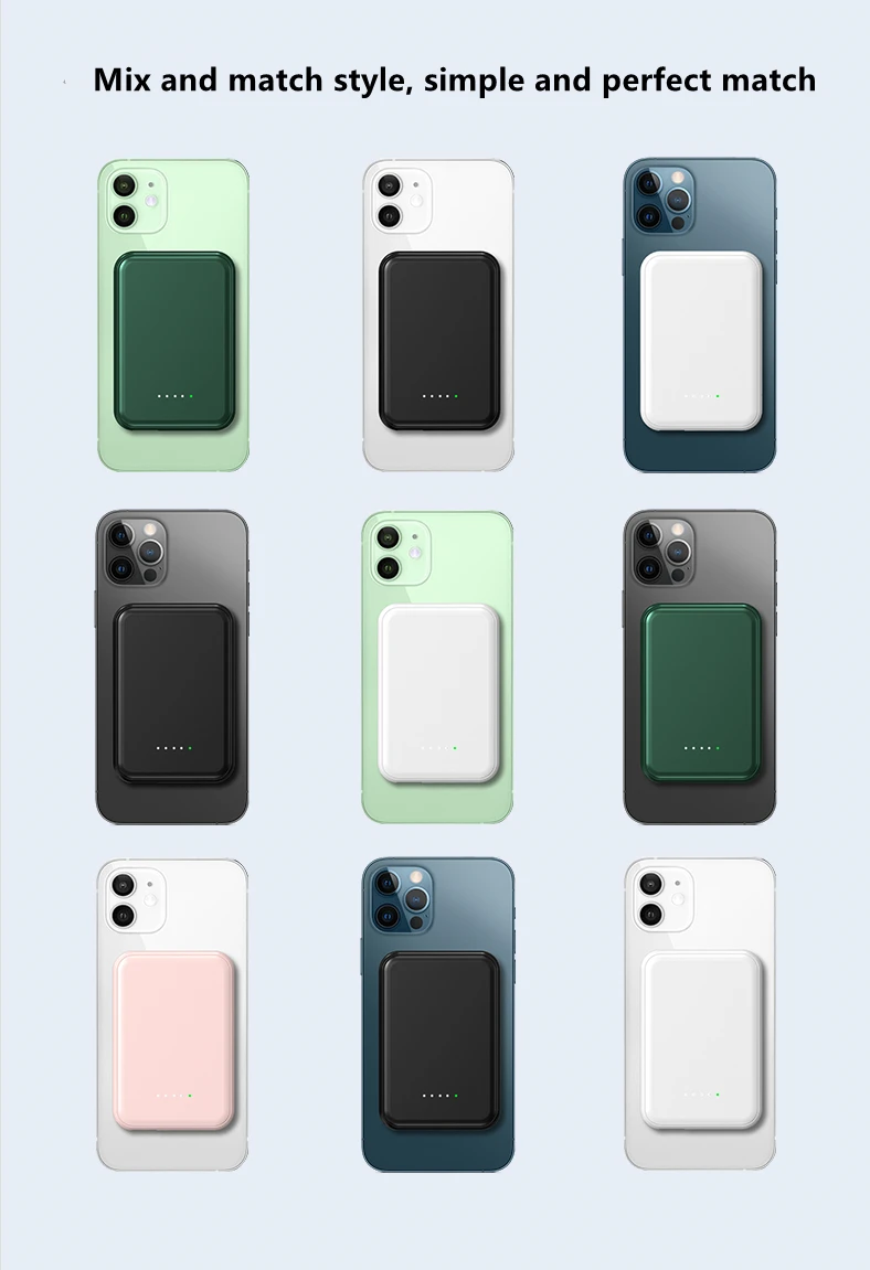 Cena Mini Powerbank 10000mAh Dla Magsafe Magnetyczny Bezprzewodowy Bank Zasilania Telefon Komórkowy Zewnętrzna Bateria Dla Iphone 13 12 13Pro 12Pro Max