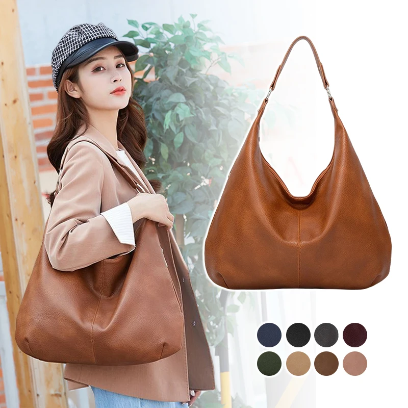 

1X Women Fashion Shoulder Bag Handbag Messenger Bag Tote Bag Large Capacity Portable Casual Retro Trade Tote Bag