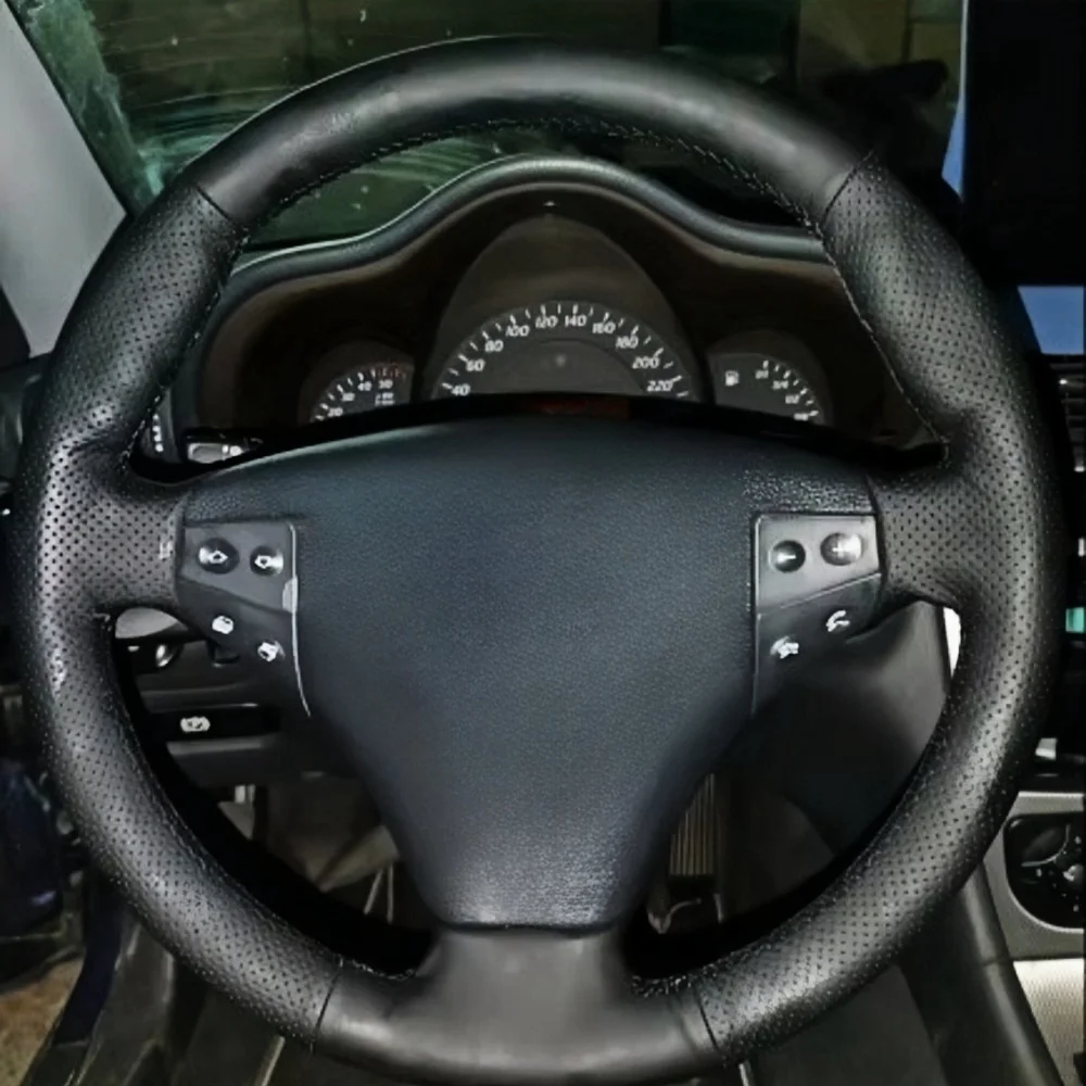 

Кожаный чехол из микрофибры для ручного шитья автомобиля для Mercedes-Benz W203 C-Class Kompressor 2001 2002 2003 2004 2005 2006
