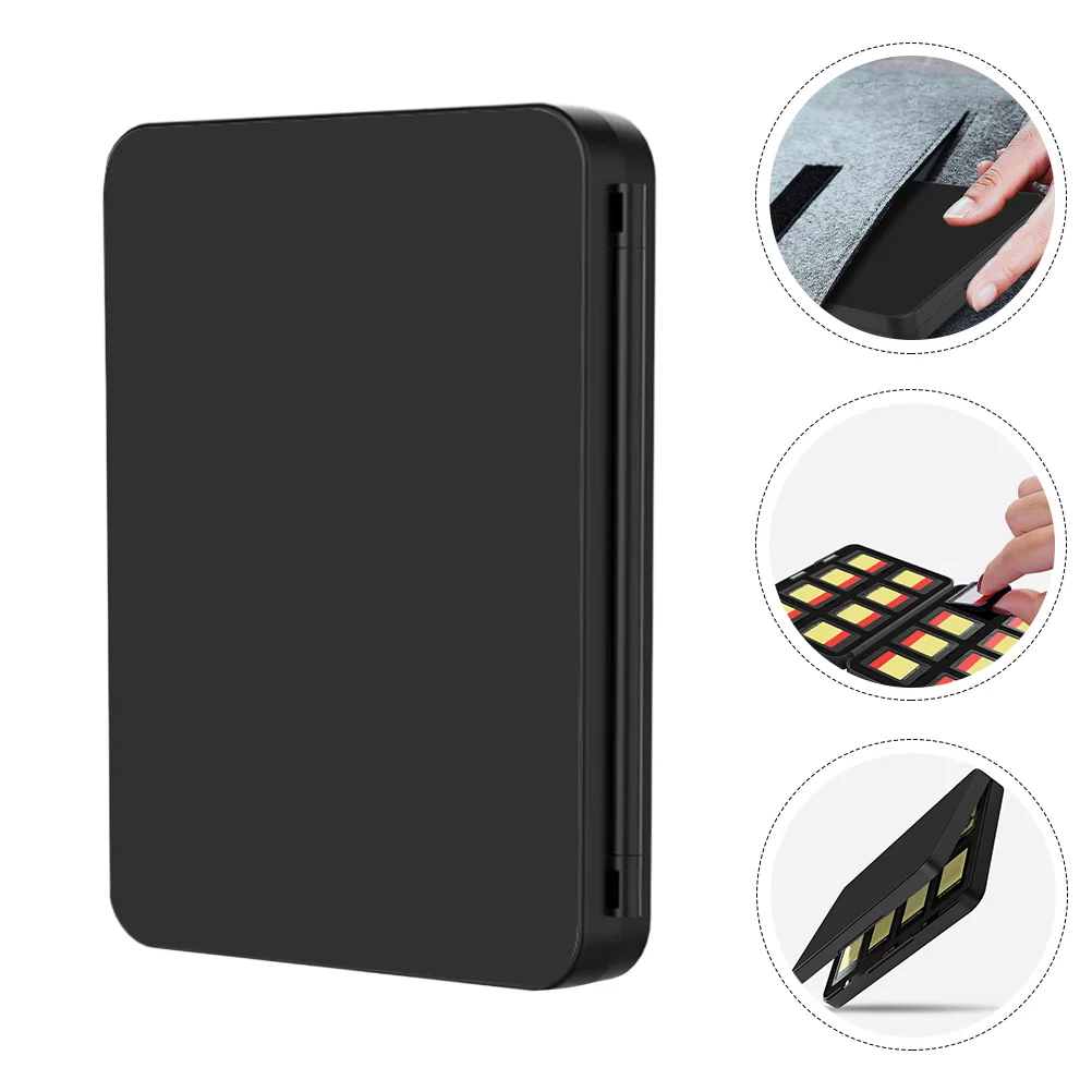 

Professional Game Case Magnetic Hard Shell Storage Box 16-Slots Case