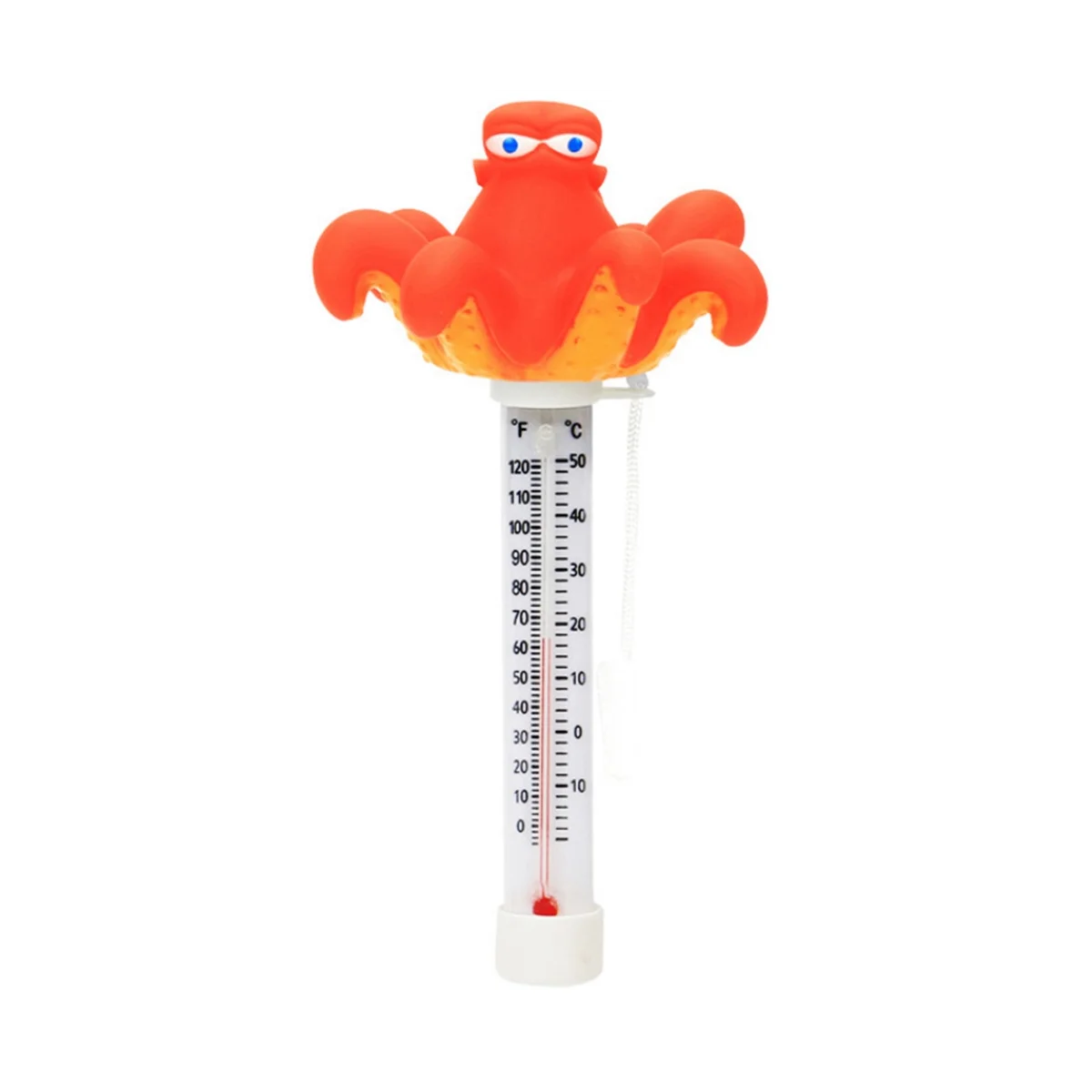 

Octopus Swimming Pool Thermometer Household Indoor High-Precision Environmental Temperature and Humidity Meter