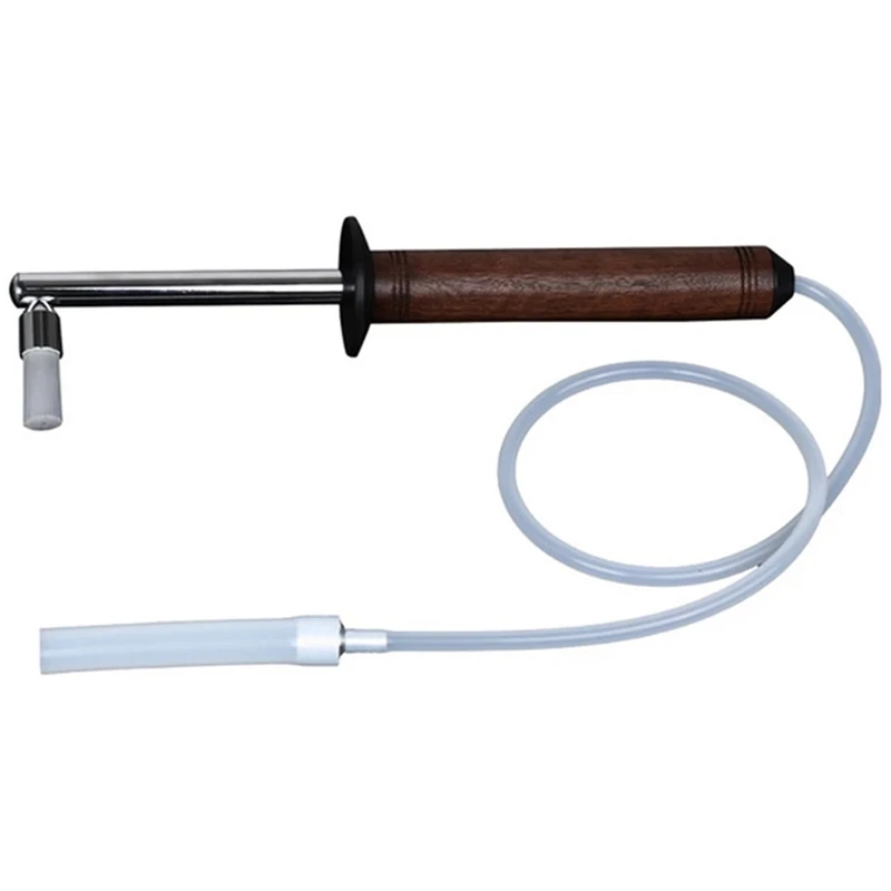 

Coffee Machine Steam Cleaning Brush Espresso Grime Cleaning Brush Nylon Anti-Scalding Solid Wood Handle Cleaner Tools