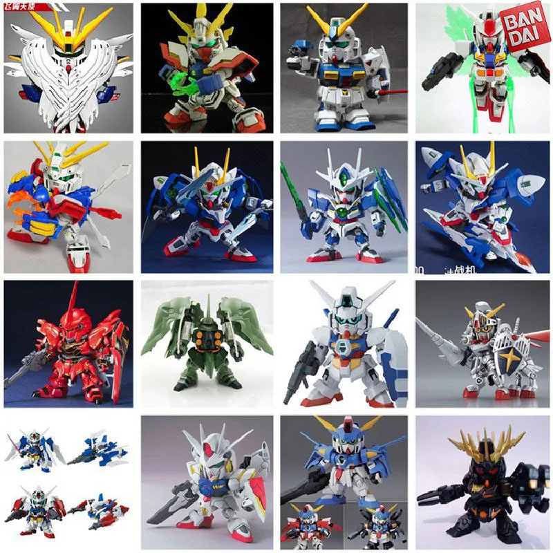 

Bandai Assembled Gundam Model Toy Hand-made Anime Surrounding BB Warrior SD Q Version Mobile Warrior Model Puzzle Children Toys