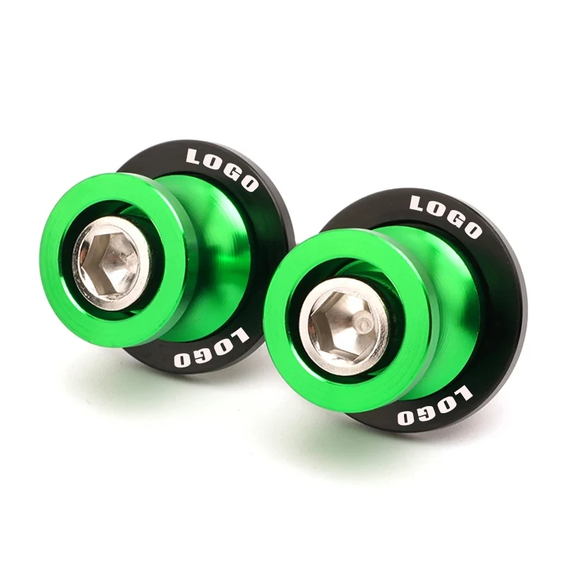 

Для Kawasaki Ninja ZX6R ZX636 250SL 250 300 400 650 1000SX катушки для мотоциклетного маятника задние стойки винтовые слайдеры M8 M10