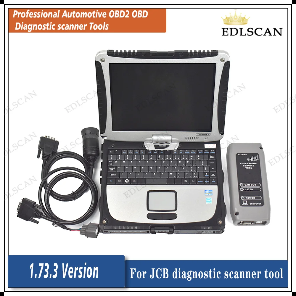 

CF19 For JCB Excavator Digger Diagnostic TOOL Electronic Service tool JCB DLA Diagnostic Kit