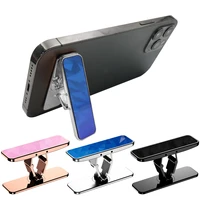 adjustable metal phone stand mini folding desk mount holder 360 rotate kickstand for iphone samsung huawei phone tablet