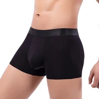 modal seamless mens comfortable sexy soft boxer sport underwear