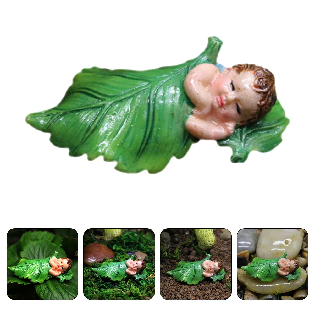 

Fairy Figurines Statue Ornament Desktop Baby Cute Landscaping Decor Decoration Flower Ornaments
