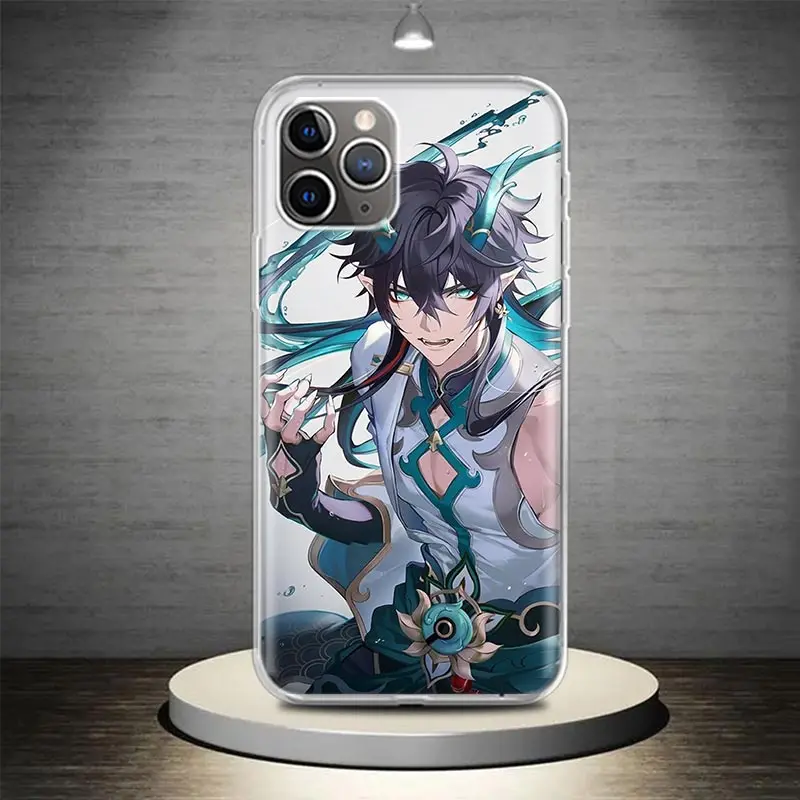 Чехол для телефона Honkai Star Rail Dan Heng чехол iPhone 14 13 Pro 11 15 Art 12 XR X XS Max 7 8 6S Plus SE мягкий с