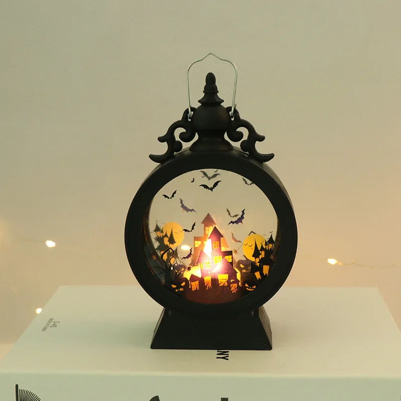 

Halloween Hanging Led Candle Candle Light Lantern Horror Prop Bar Party Decorations Lighting Ornament