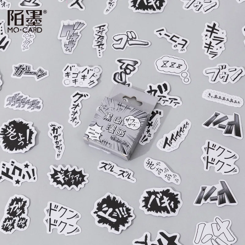 

45 Pcs Kawaii Stickers Washi Scrapbooks Sticker Set Comic Diy Decorative Stickers Diy Label For Gift Box Packing Scrapbooking
