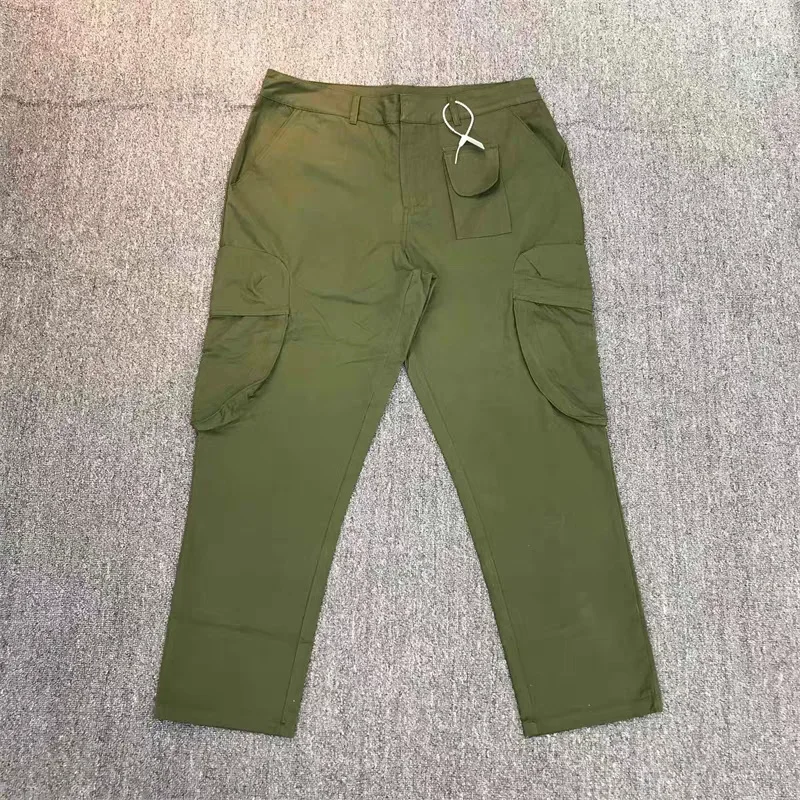 

T S Cactus Jack Work Suit Pants High Street Loose Zipper Pocket Outdoor Sports Pants