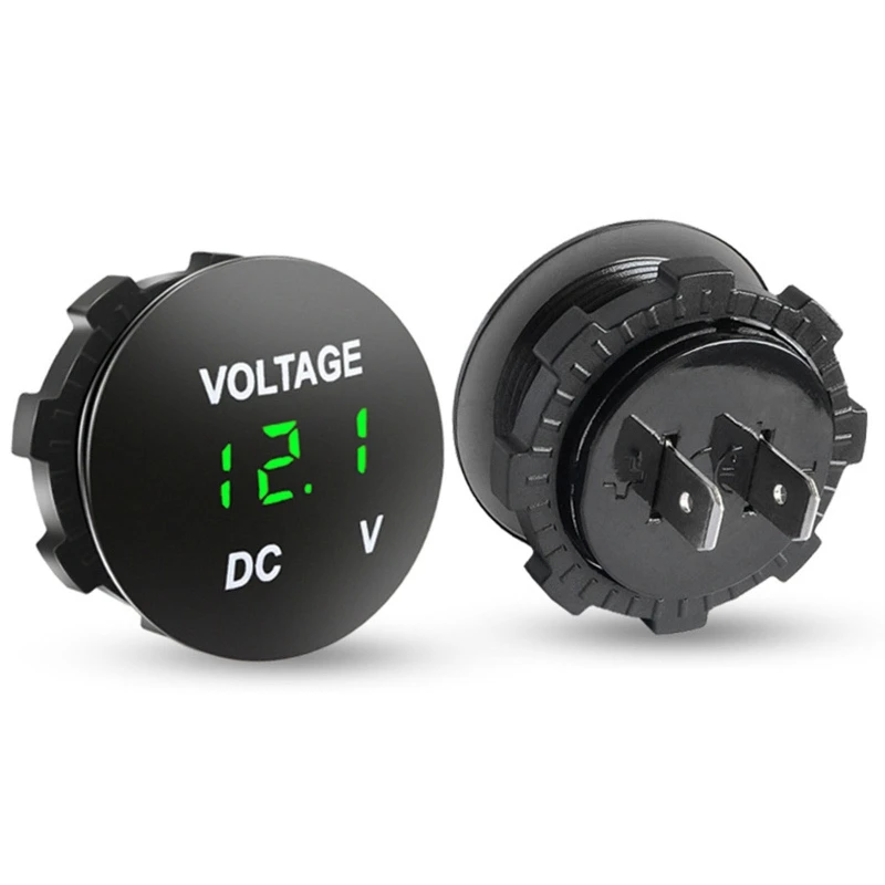 

DC 12V-24V Car Motorcycle Boat LED Digital Voltmeter Panel Volt Meter Monitor Gauge Display Car Accessories