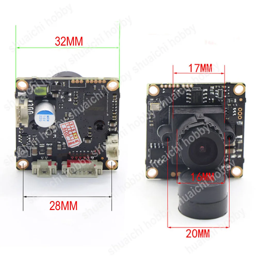 Модуль камеры PAL/NTSC 800TVL HD 1/4 CMOS 12 В постоянного тока 28x28 мм объектив 2 8 камера для FPV