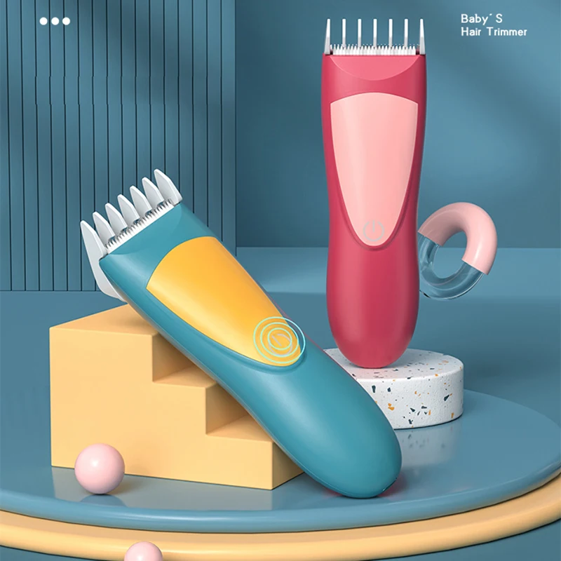 

Детская электрическая машинка для стрижки волос, 4600 об./мин., эффективная машинка для стрижки волос, бесшумная перезаряжаемая Бритва для дет...