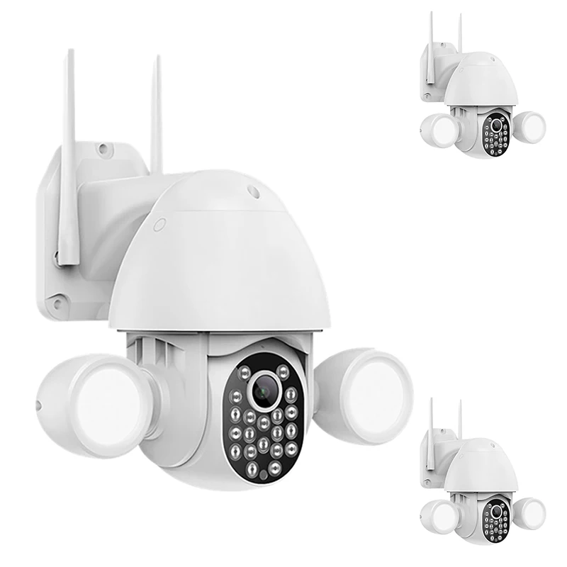 

Camera Flood Light,Tuya Lighting Camera Flooding Light Humanoid Trigger 5MP HD Wifi Night Vision Camera