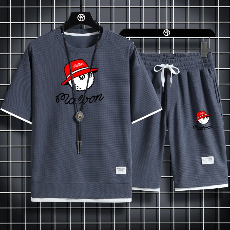 

2023 Autumn Sports Fashion Men's Set, Boutique Men's Two Piece Set, Golf and Basketball Sports Set