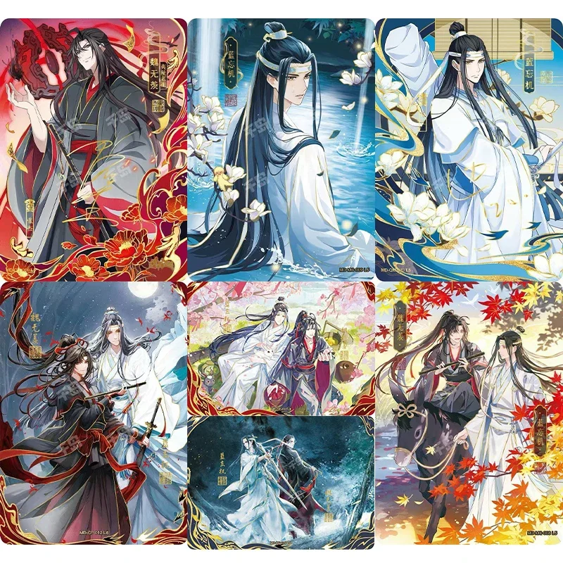 KAYOU The Founder of Diabolism Card PR/QM/CP/MC Wei Wuxian Lan Wangji Single Drunken Dream Chapter Коллекционная карта аниме