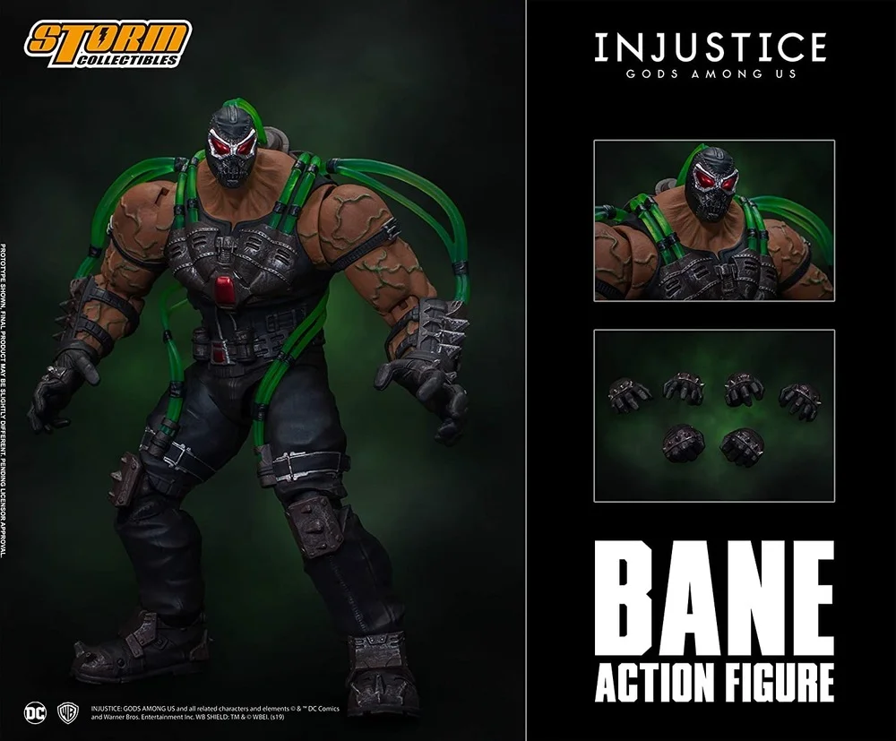 

Storm Collectibles 1/12 Bane Injustice: Gods Among Us Action Figure Figures Model Collection Toys Kids Holiday Gifts