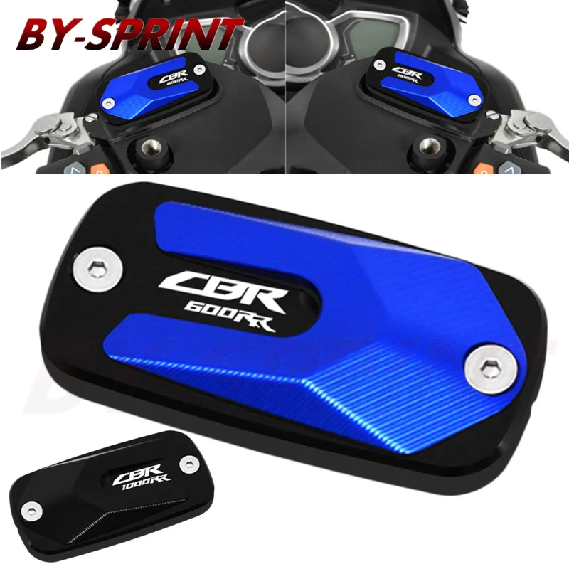 

Aluminum Motorcycle Front Brake Reservoir Fluid Tank Cover Oil Cap For Honda CBR1000RR CBR600RR CBR 600RR 1000RR 2003-2006