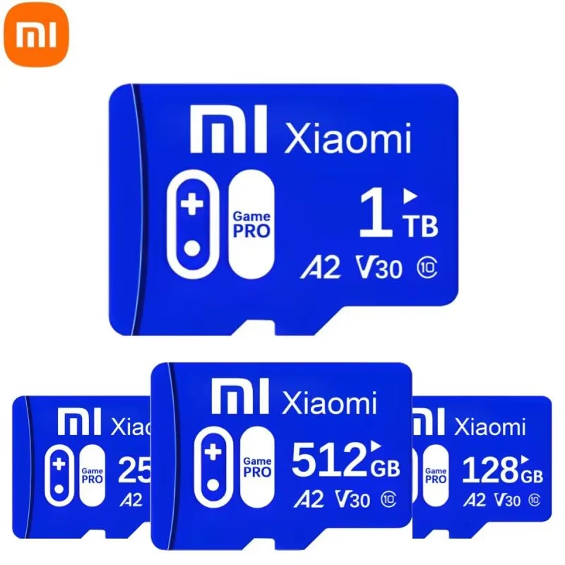 Новая высокоскоростная карта Xiaomi Micro TF SD 512 ГБ 256 Flash Memory Card 1 ТБ 2 Driving Recorder Cameracartão De