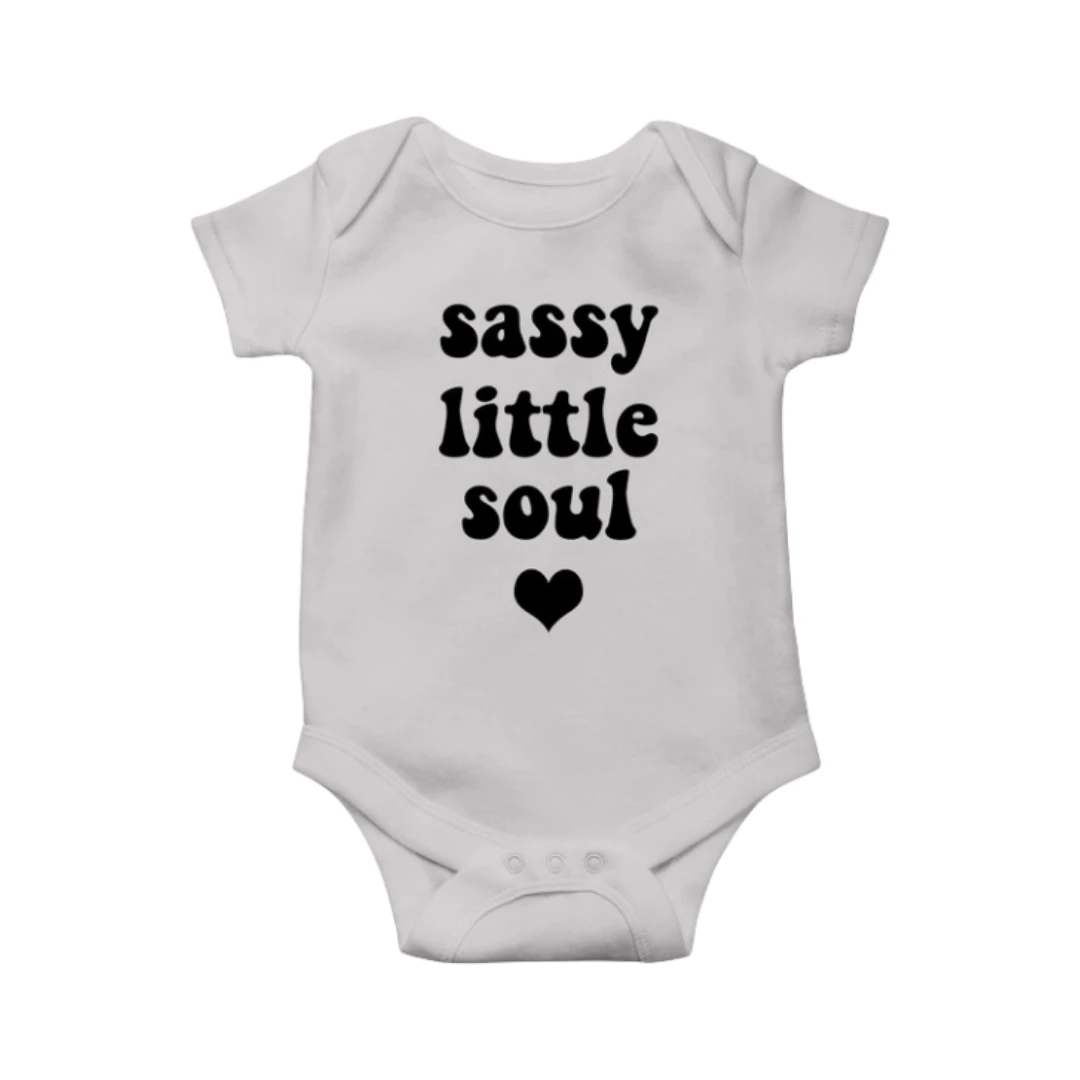 

Детское боди Sassy, милое веселое боди для новорожденных