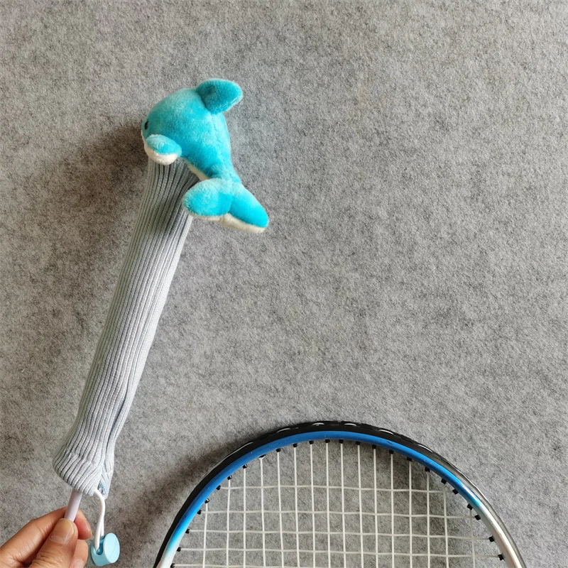 Чехол для ракетки бадминтона в виде дельфина