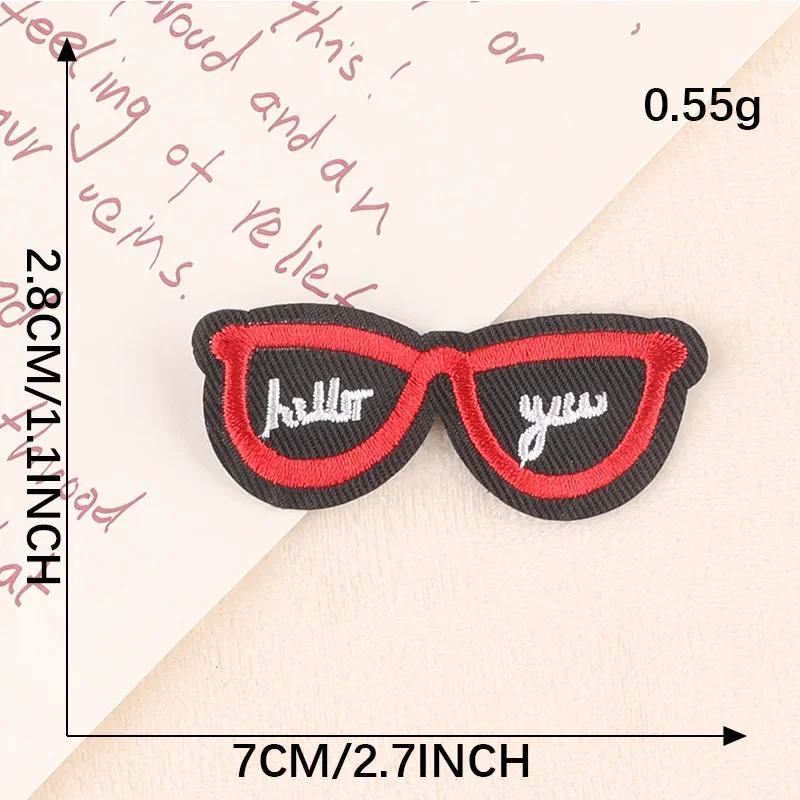 Нашивки для одежды FZdiy Camping Kawaii очки