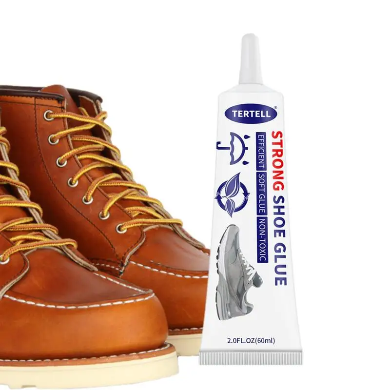 

Sneaker Glue Repair 2oz Shoe Bond Glue Low Odor Heels Fix Glue Quick Dry Professional Grade High-Temperature Resistant For Cloth