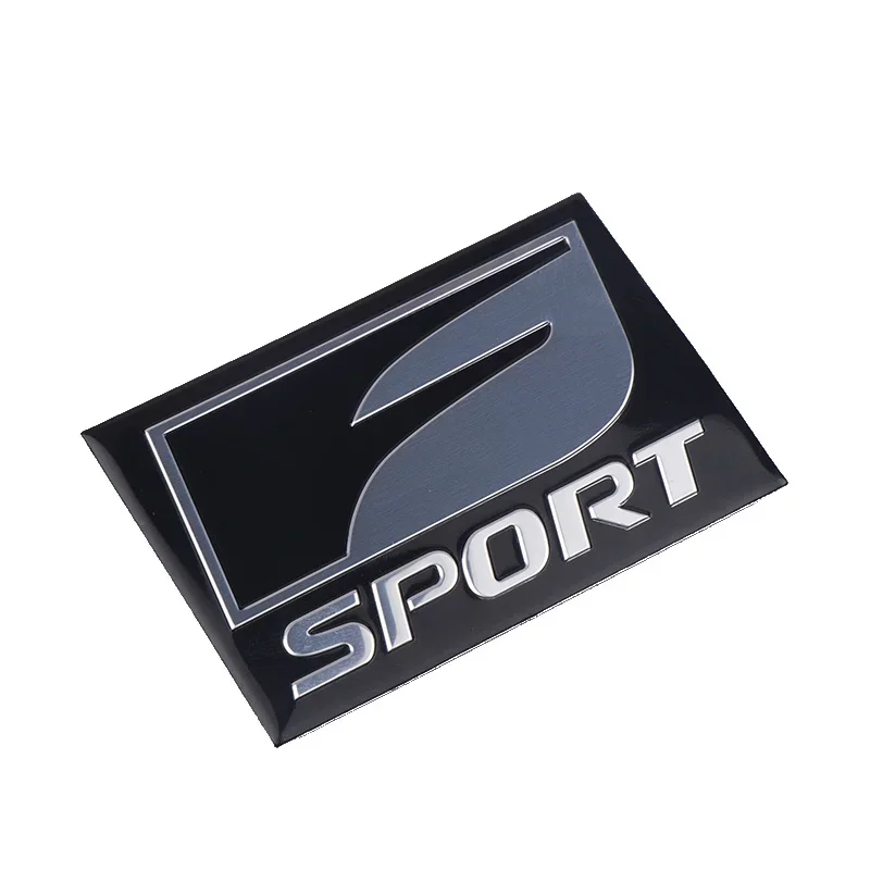 

Стайлинг автомобиля, 2 шт., наклейка на значок Fsport, 3D металлическая декоративная наклейка, наклейка для Lexus GS RX RX300 RX350 ES IS250 ES350 LX570 Is200
