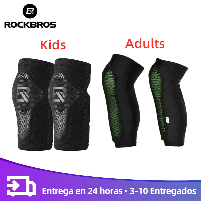 

ROCKBROS Knee Pads MTB Cycling Bicycle Knee Protective Gears Knee Pads Hiking Football Camping Leggings leg sleeve