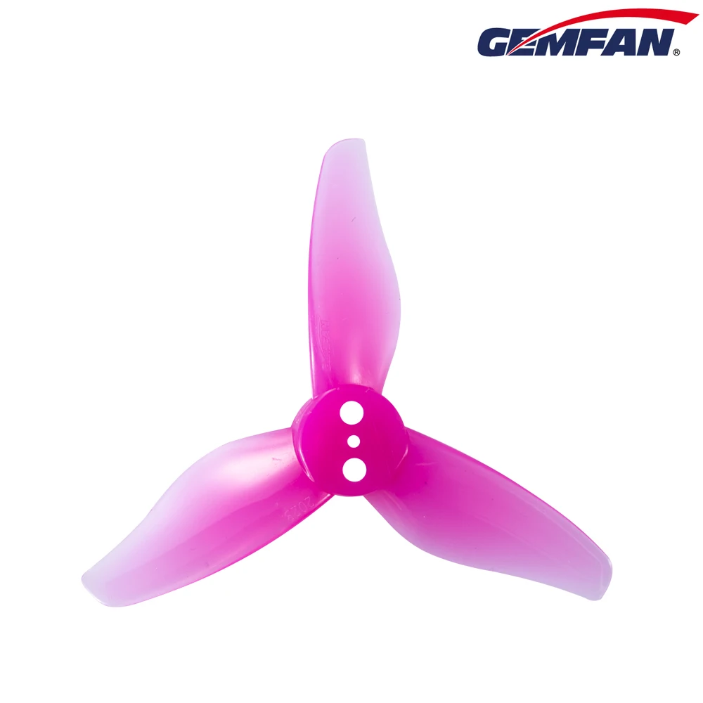 4 пары пропеллеры Gemfan Hurricane 2023 2x1 5x3 3 лопасти 1 мм для радиоуправляемых FPV гоночных