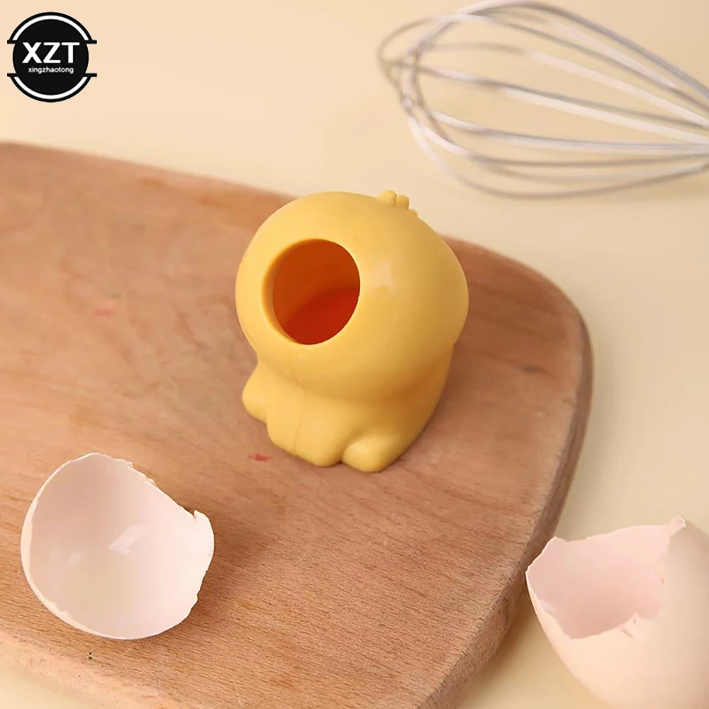 

Silicone Egg White Separator Yolk Protein Automatic Filter Baking Tool Household Kitchen Cooking Accessories
