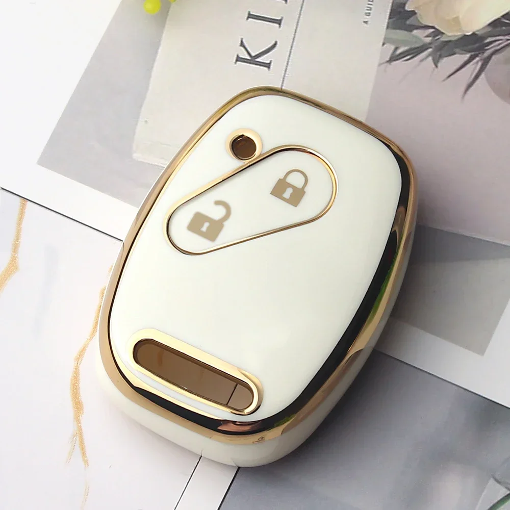 

KEYYOU чехол для автомобильного дистанционного ключа из ТПУ для Honda Accord Civic CRV CR-V Pilot Insight Ridgeline 2/3/4, держатель для ключей, аксессуары