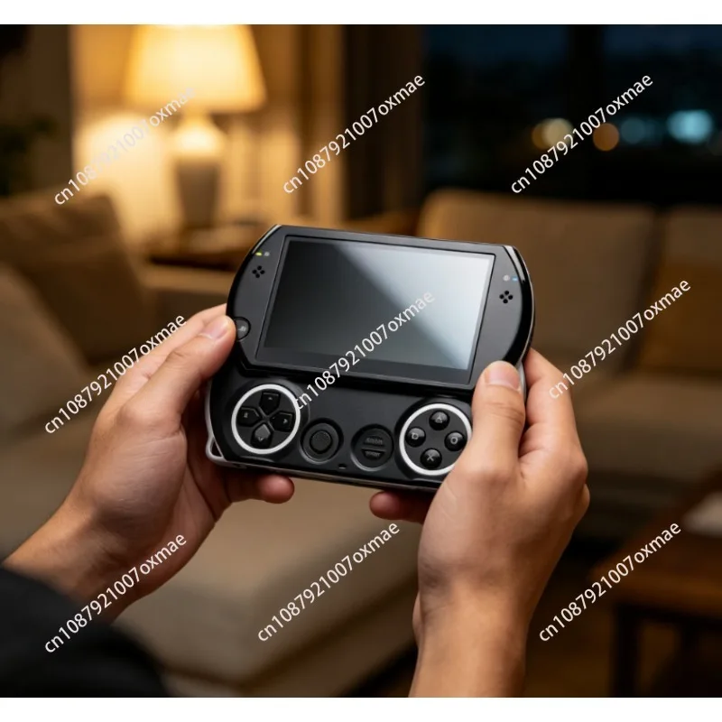 Фото Оригинальная б/у портативная игровая консоль PSP GO с игровым контроллером, доступны черный и белый цвета, 100% подлинность №1