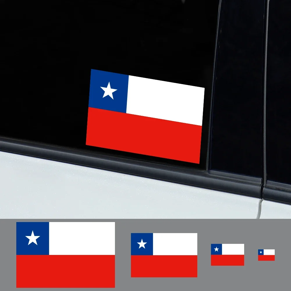 Наклейка с китайским флагом для автомобиля 3 шт.