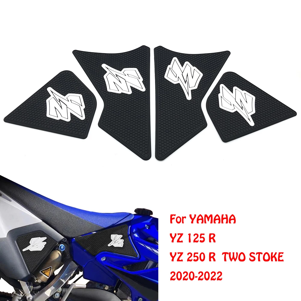 

For Yamaha YZ125R YZ250R YZ 125R 250R Two Stoke Motorcycle Anti Slip Sticker Tank Traction Pad Side Knee Grip Protector 2020+