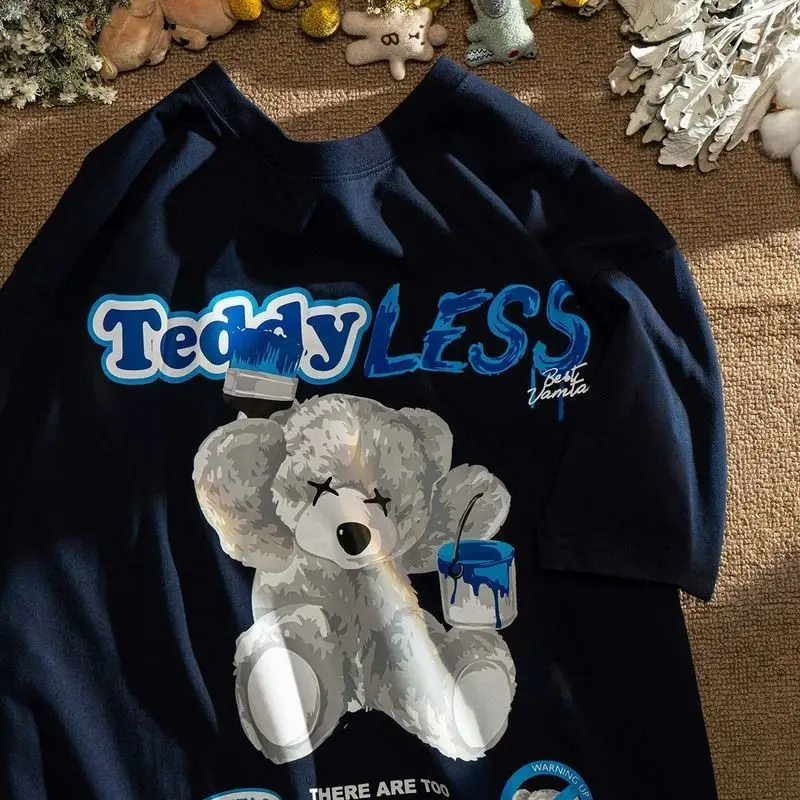 Футболка женская с коротким рукавом Свободный Топ в американском стиле хип-хоп